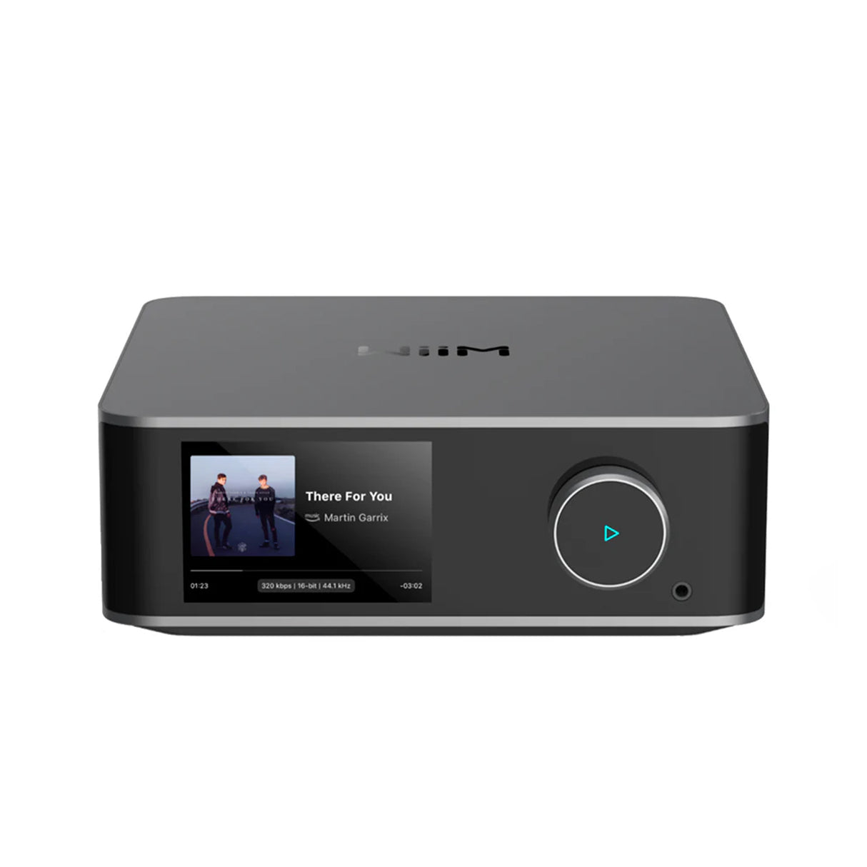 WIIM Ultra Music Streamer & Digital Preamp, 3.5 Touchscreen, Space Gray