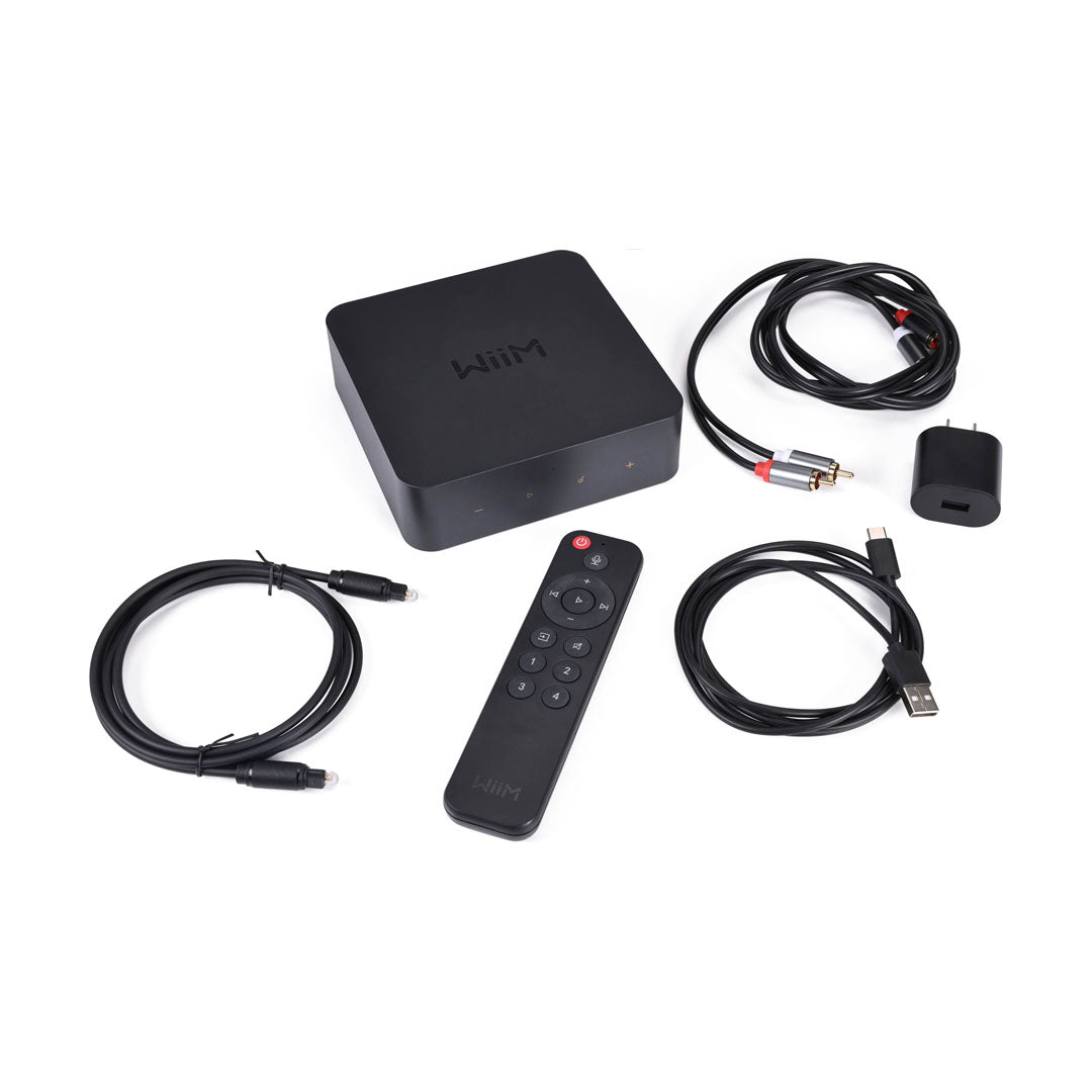 WIIM PRO PLUS, Multiroom Streamer Preamplifier with Voice Remote