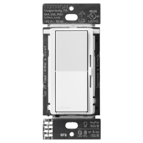 Lutron DVRF-6L-WH, Caseta Diva Smart Dimmer Switch, 150W, White