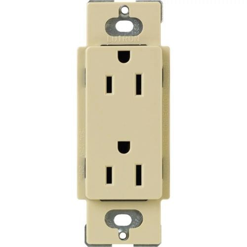 Lutron Claro CAR-15, 15A, Duplex Receptacle