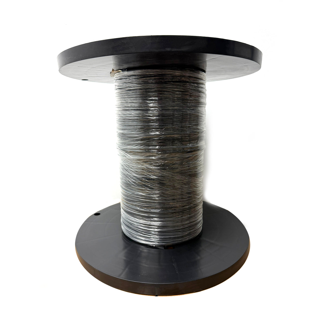 TechLogix M3I-2M-P-BK-1000ft, Fiber bulk cable -- duplex distribution indoor/outdoor plenum-rated OM3 -- 50um Corning ClearCurve. Closeout