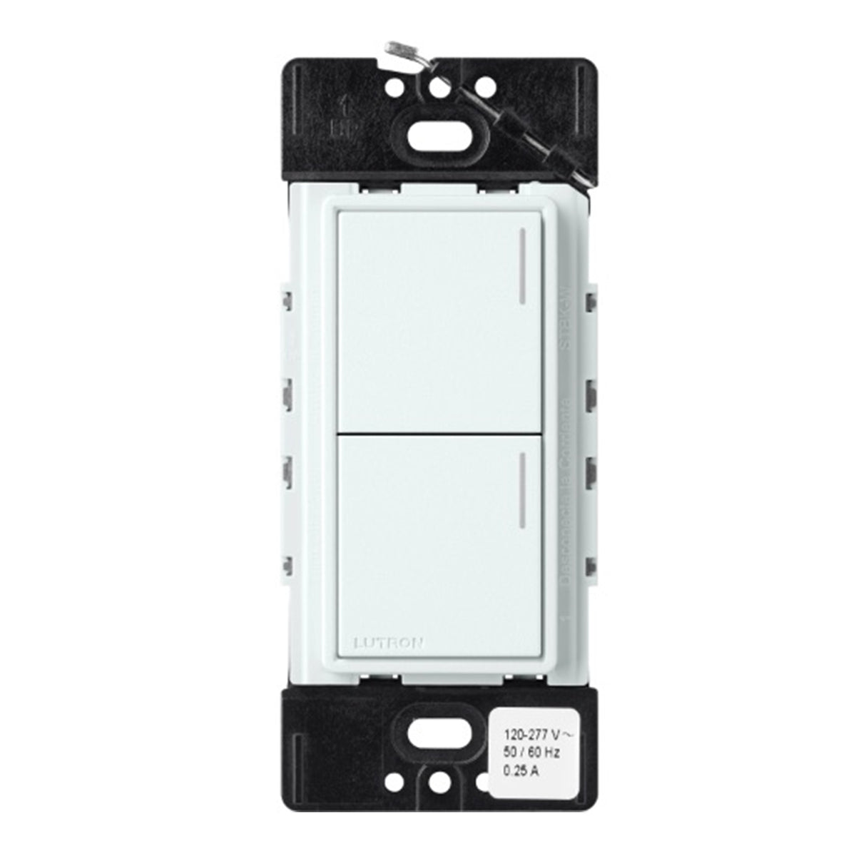 Lutron RadioRA3 RRST-W2B, Sunnata Keypad - 2 Button