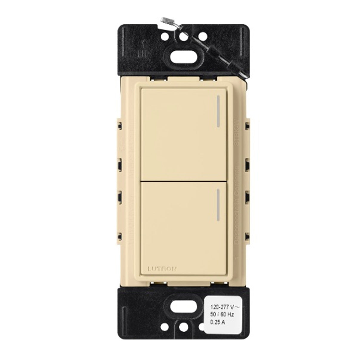 Lutron RadioRA3 RRST-W2B, Sunnata Keypad - 2 Button