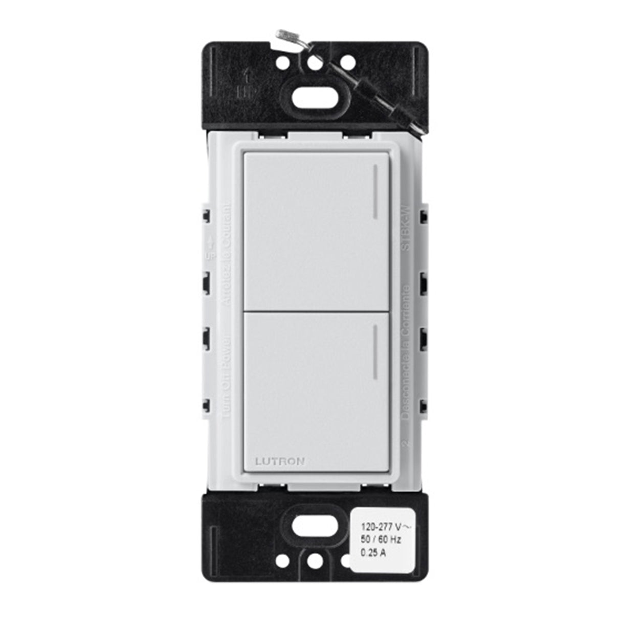 Lutron RadioRA3 RRST-W2B, Sunnata Keypad - 2 Button