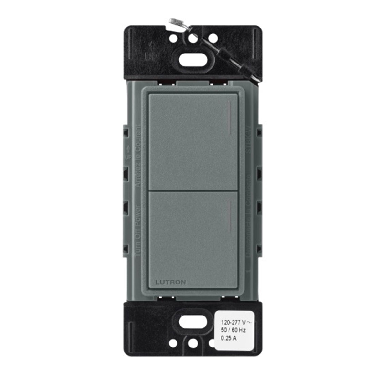 Lutron RadioRA3 RRST-W2B, Sunnata Keypad - 2 Button