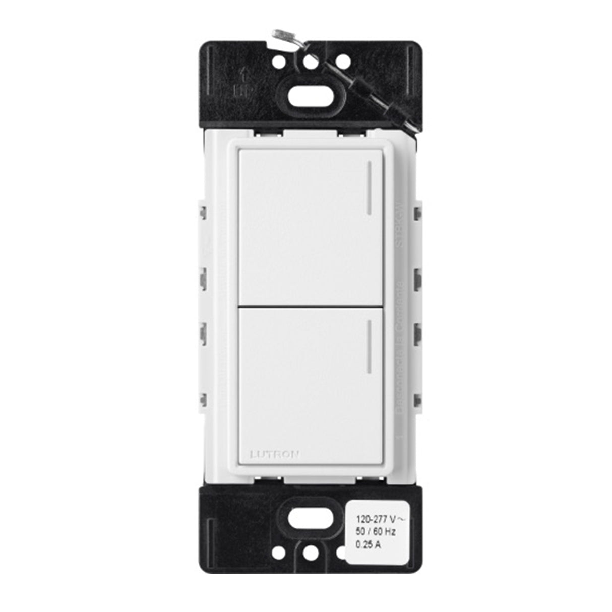 Lutron RadioRA3 RRST-W2B, Sunnata Keypad - 2 Button