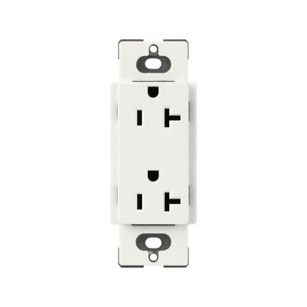 Lutron SCR-20, Claro 20A Duplex Receptacle.