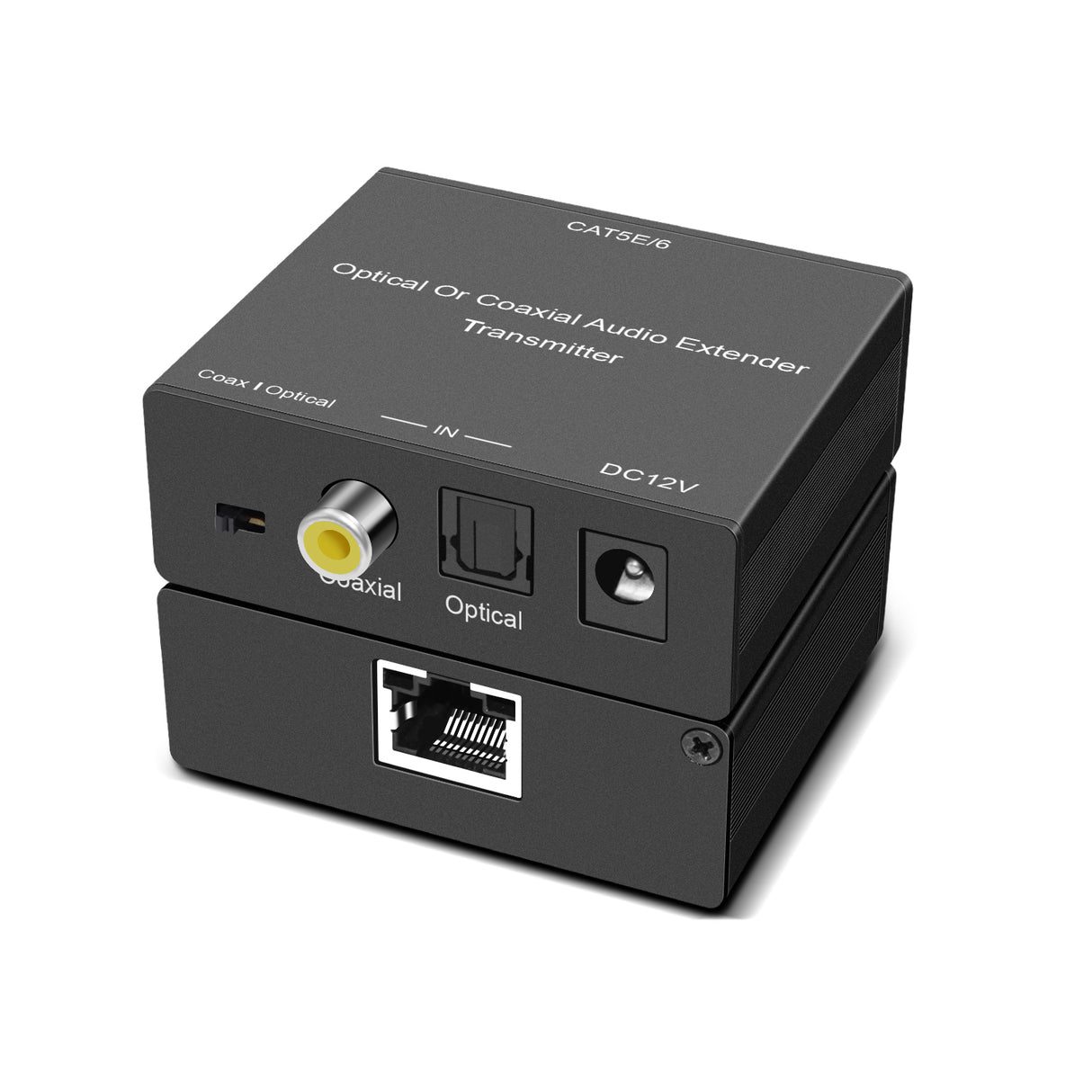 GAIA GV-ADTR1 Optical or Coaxial Audio Extender Over CAT5E/6