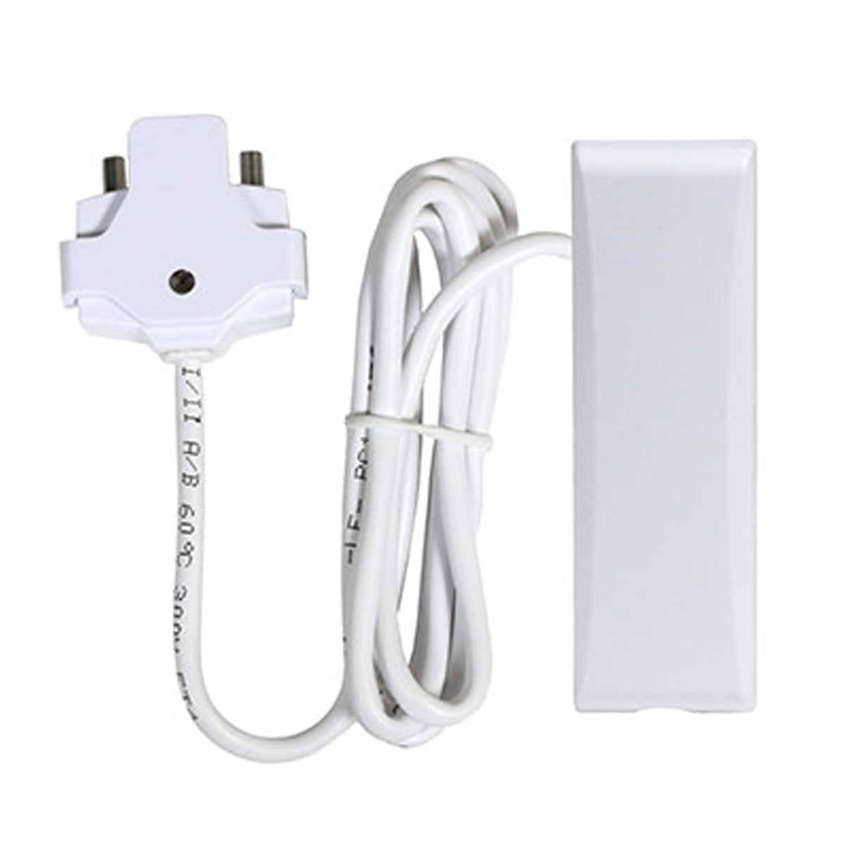 2GIG-FT1E-345, e Series Enhanced Wireless Flood/Temp Sensor,White,Probe Style