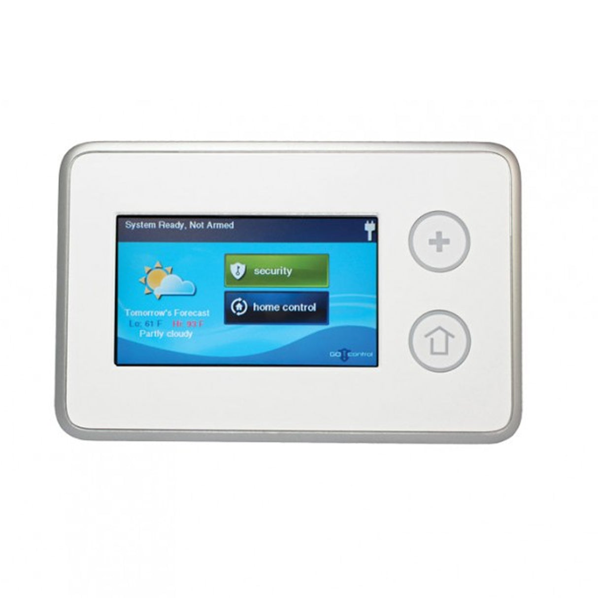 2GIG-TS1-E, Wireless Touch Screen Remote Keypad for GC2 Panels, 900MHz, English