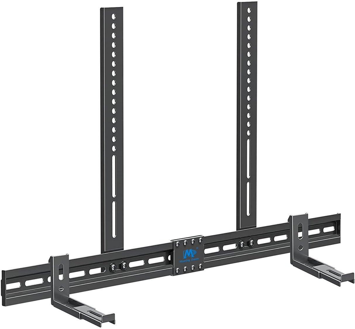 Rhino Mount SB800X400VESA, Dream Soundbar Mount for Most Soundbars with Holes/Without Holes up to 13lbs, Sound Bar Mount Bracket with Holders Extend 3.44" to 6.06", Fits TV Max VESA 800x400mm