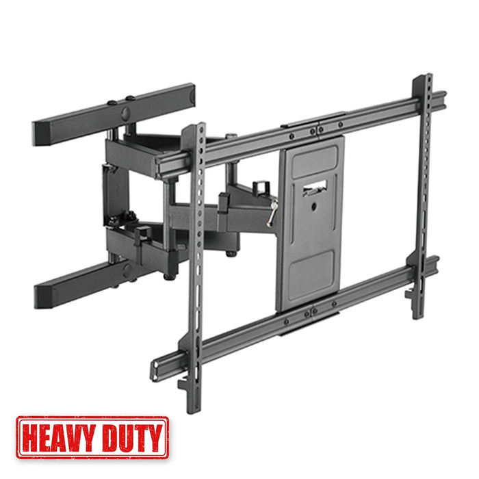 Rhino Mounts A4390HD, Articulating, 43" - 90", Heavy Duty Full Motion TV Mount, Up to 77lbs / Profile: 49~615mm