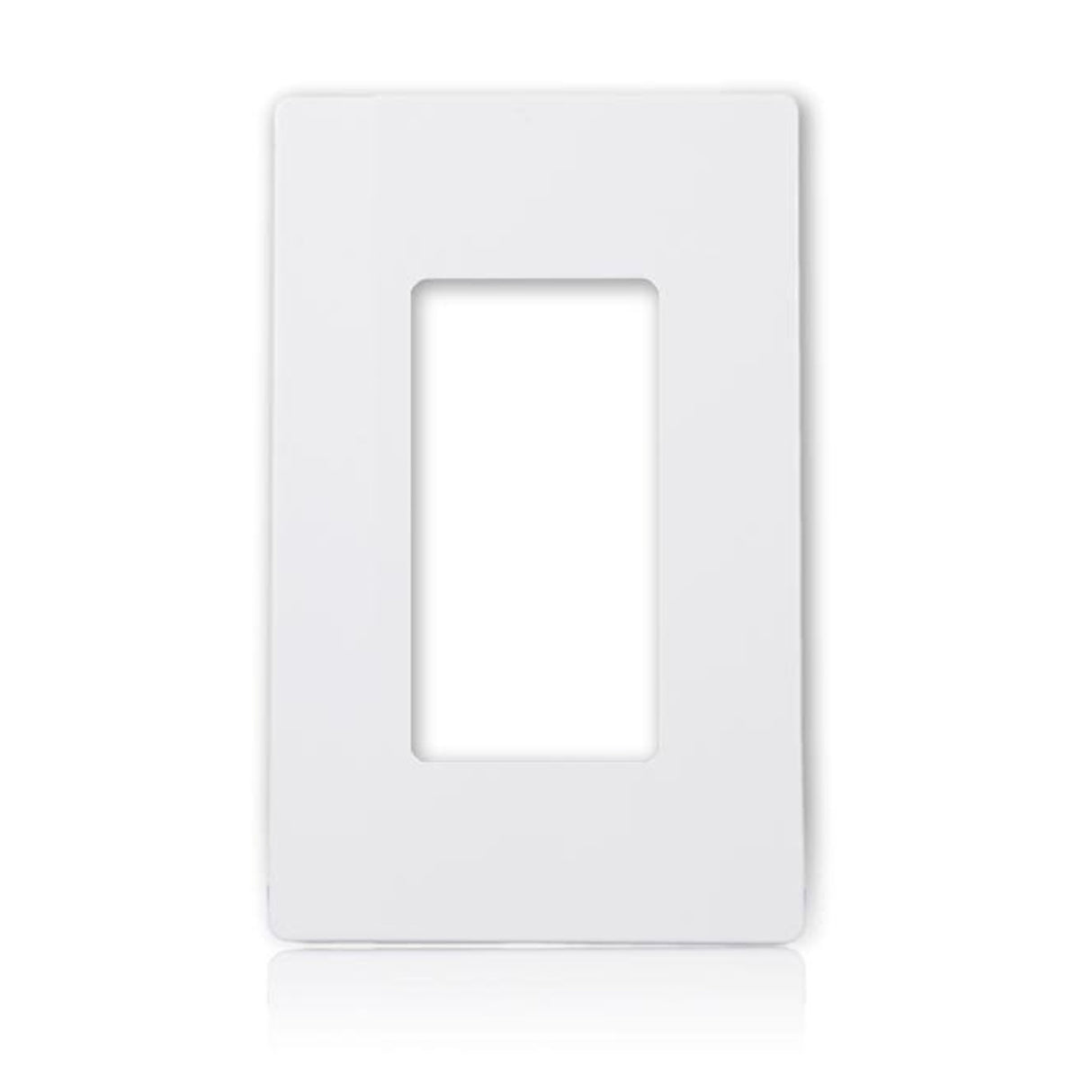 Acegear WPSCREWLESS1GANGWH, Decora Screwless Single Gang Wall Plate