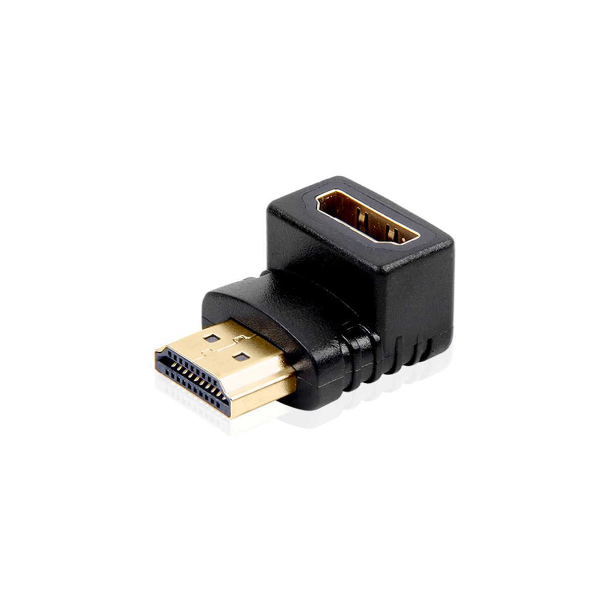 Acegear AHDMIDAAHDMILA, 90 Degree Right Angle Female to Male HDMI Coupler Adapter (Each)