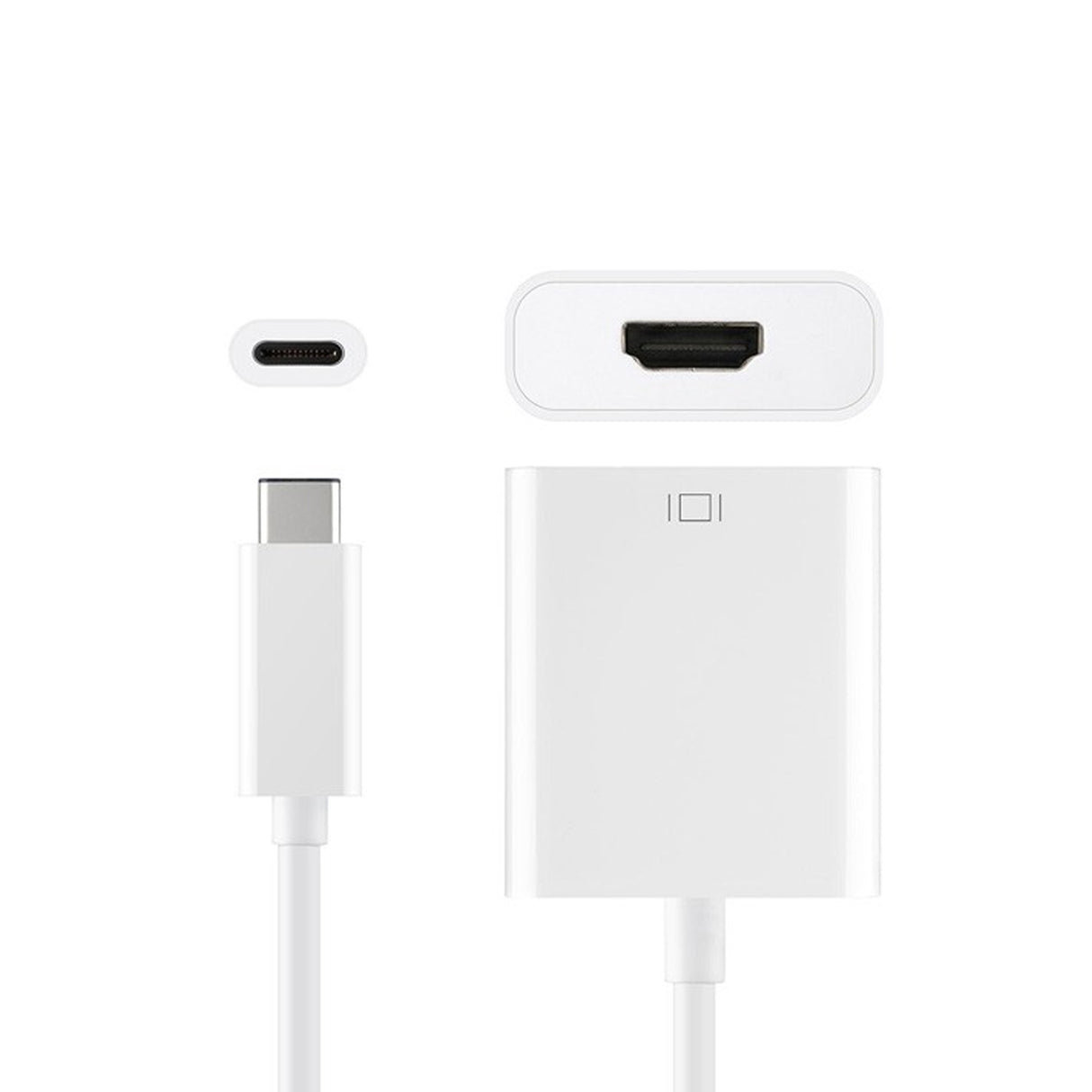 Acegear USBCM2HDMIF 6 Inches USB TypeC Male to HDMI Female 4k 30Hz Adapter.