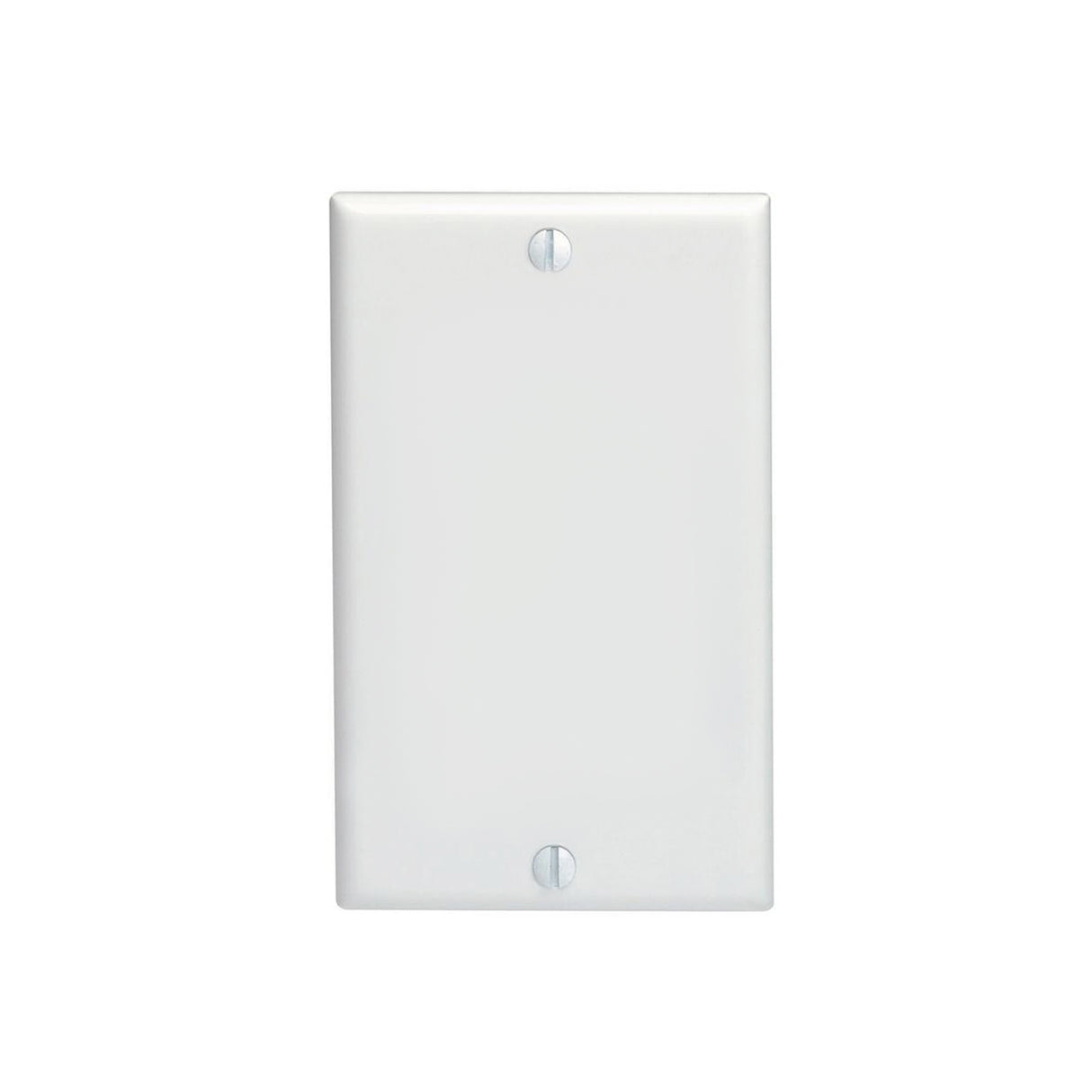 Acegear WPBLANKWH Blank Wallplate, White (Each)