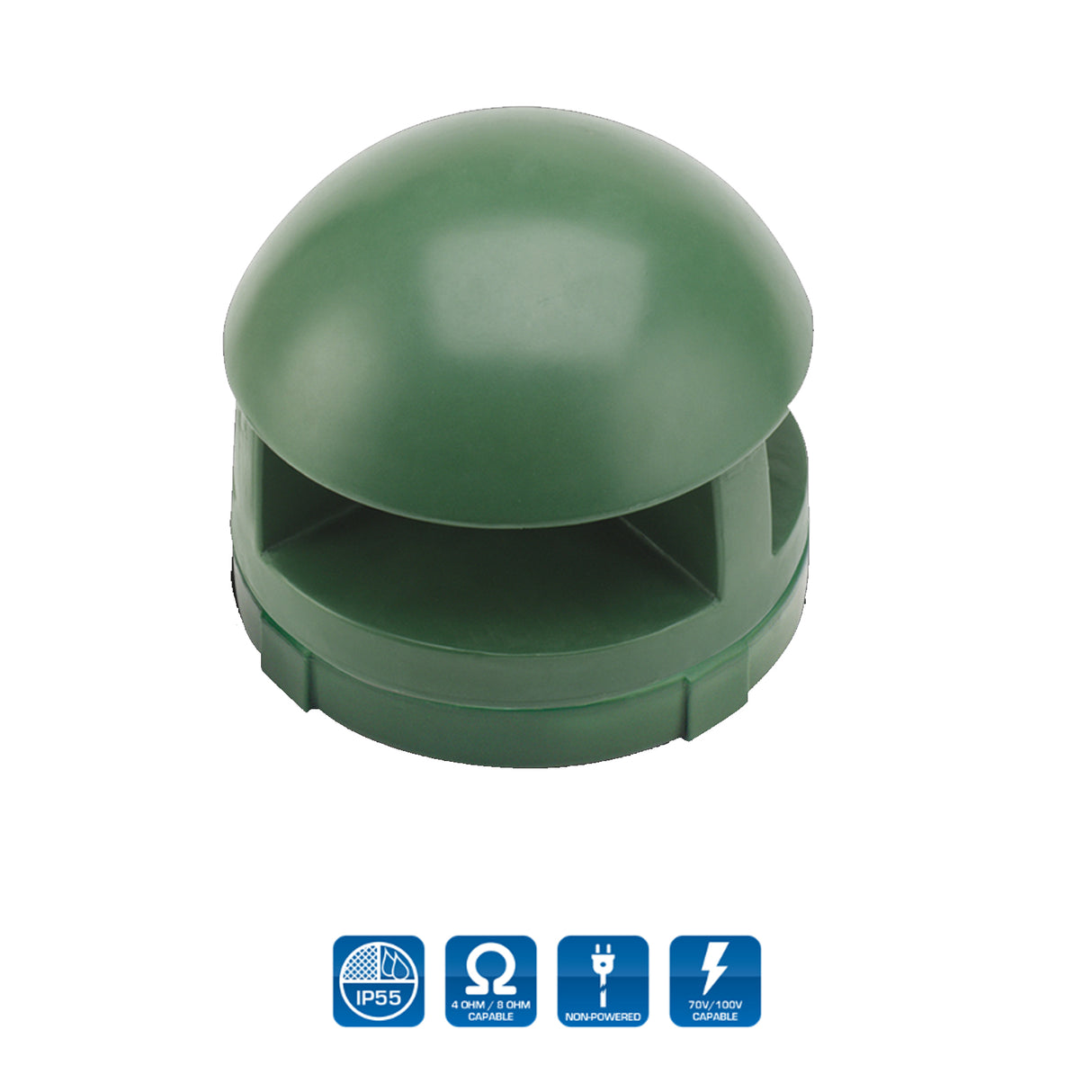 AtlasIED GSS-G Garden Speaker (Short Base) 70.7V with 8? Bypass