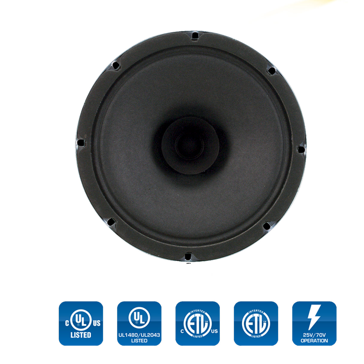 AtlasIED SD72W-KIT / SPEAKER, 62-8 BAFFLE, CS95-8 BACK BOX, AND 81-8R T-BAR BRIDGE KIT