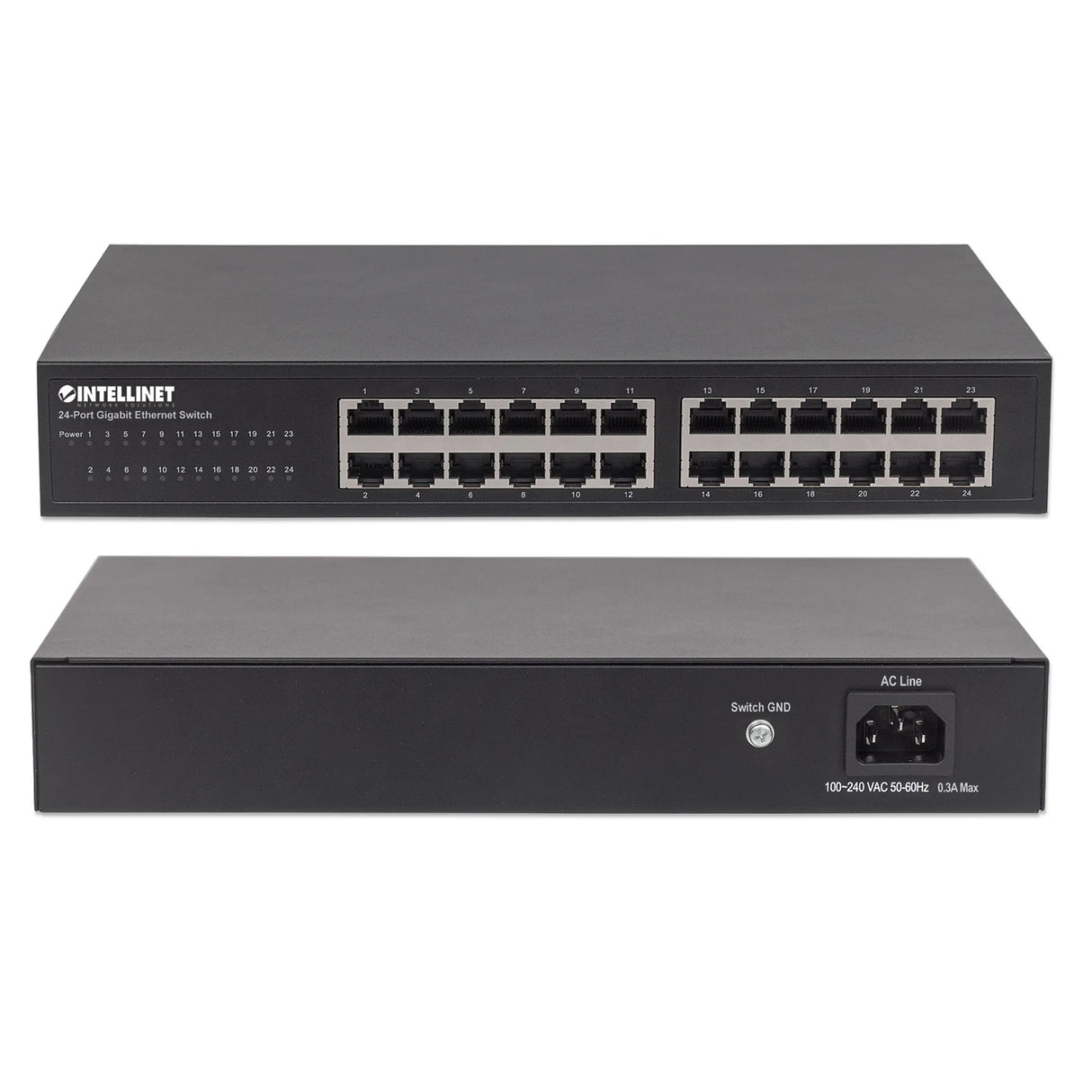 Intellinet 561273, 24-Port Gigabit Ethernet Switch