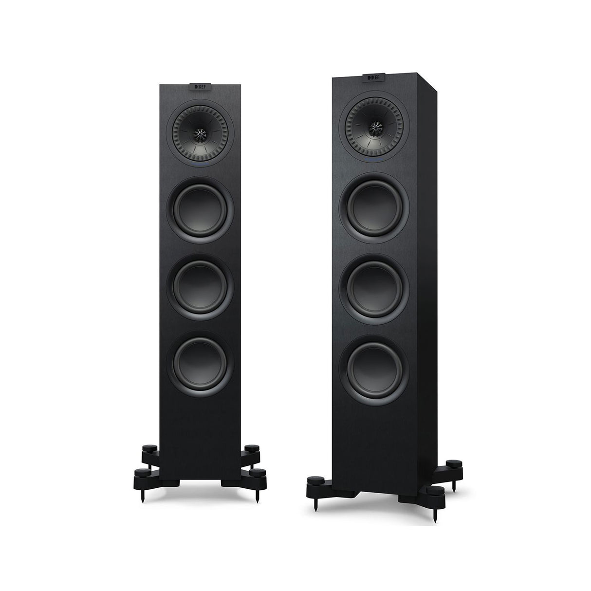 KEF Q550 Floorstanding Loudspeaker, Black, White, Walnut (Each)