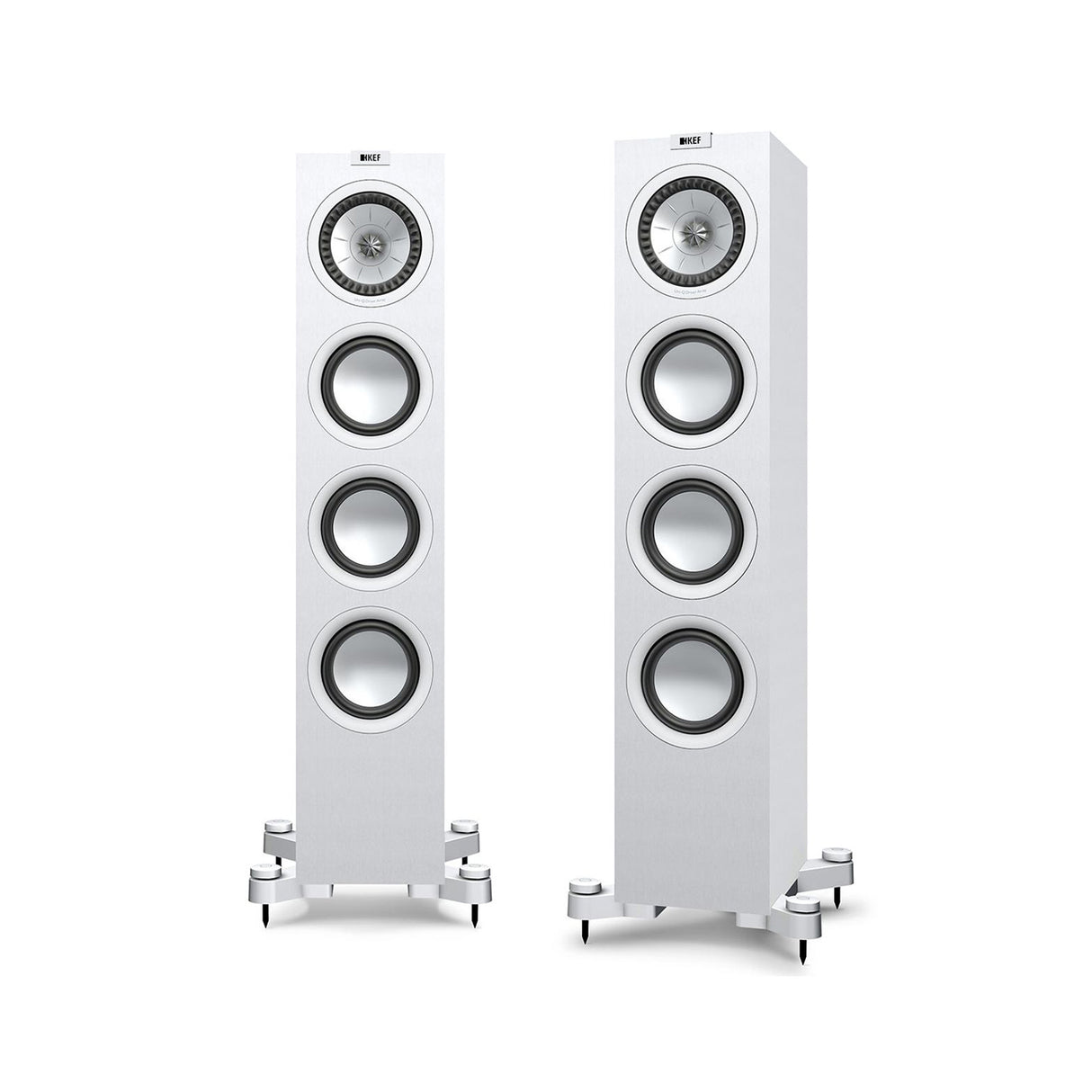 KEF Q550 Floorstanding Loudspeaker, Black, White, Walnut (Each)