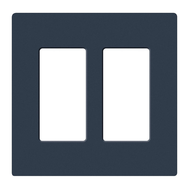 Lutron SC-2, Claro Screwless Designer Wallplate - 2 Gang