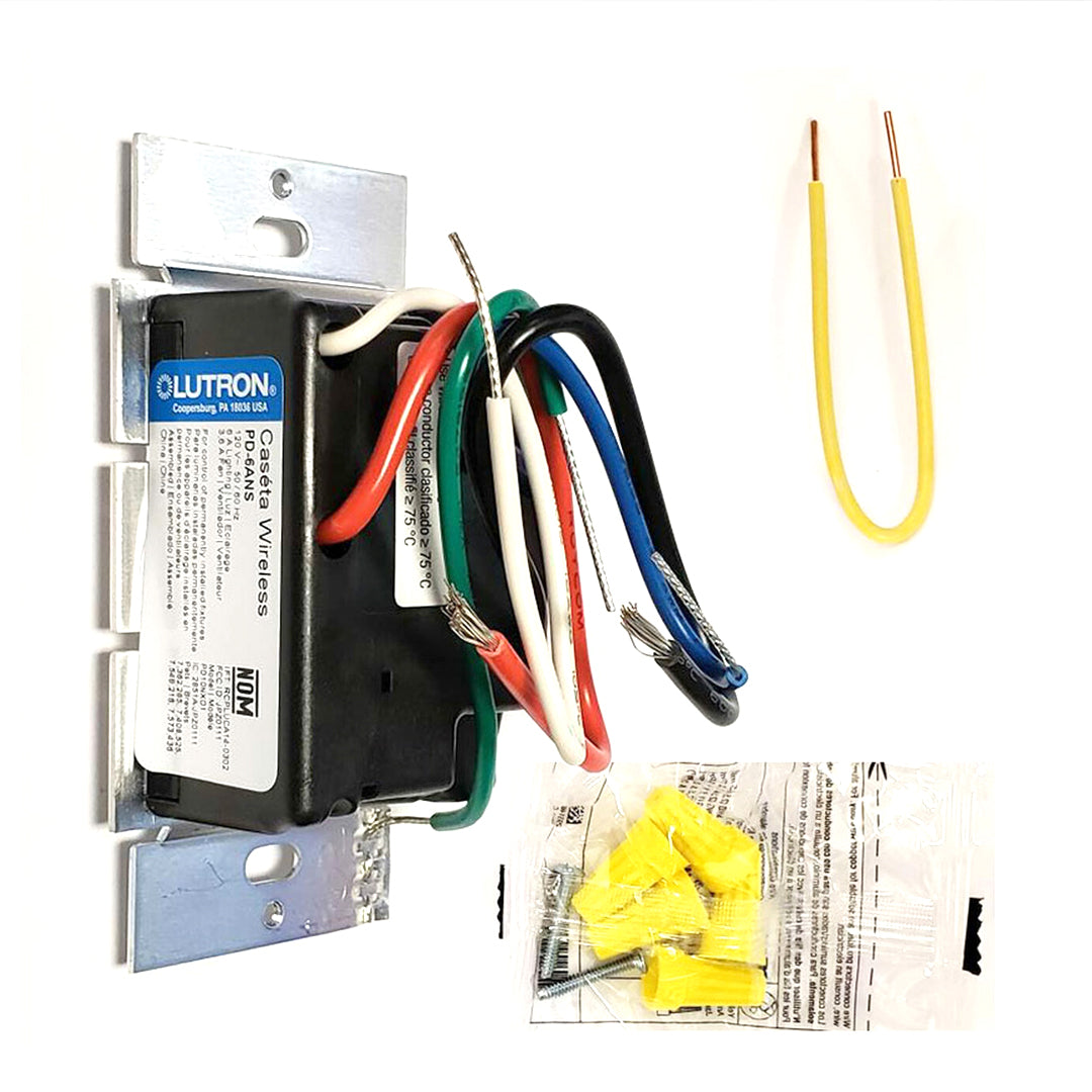 Lutron PD-6ANS-WH 6A Switch 3way wit Neutral