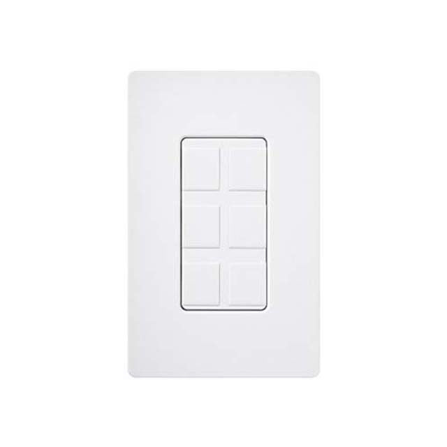 Lutron CA-6PF Claro 6-Port Frame