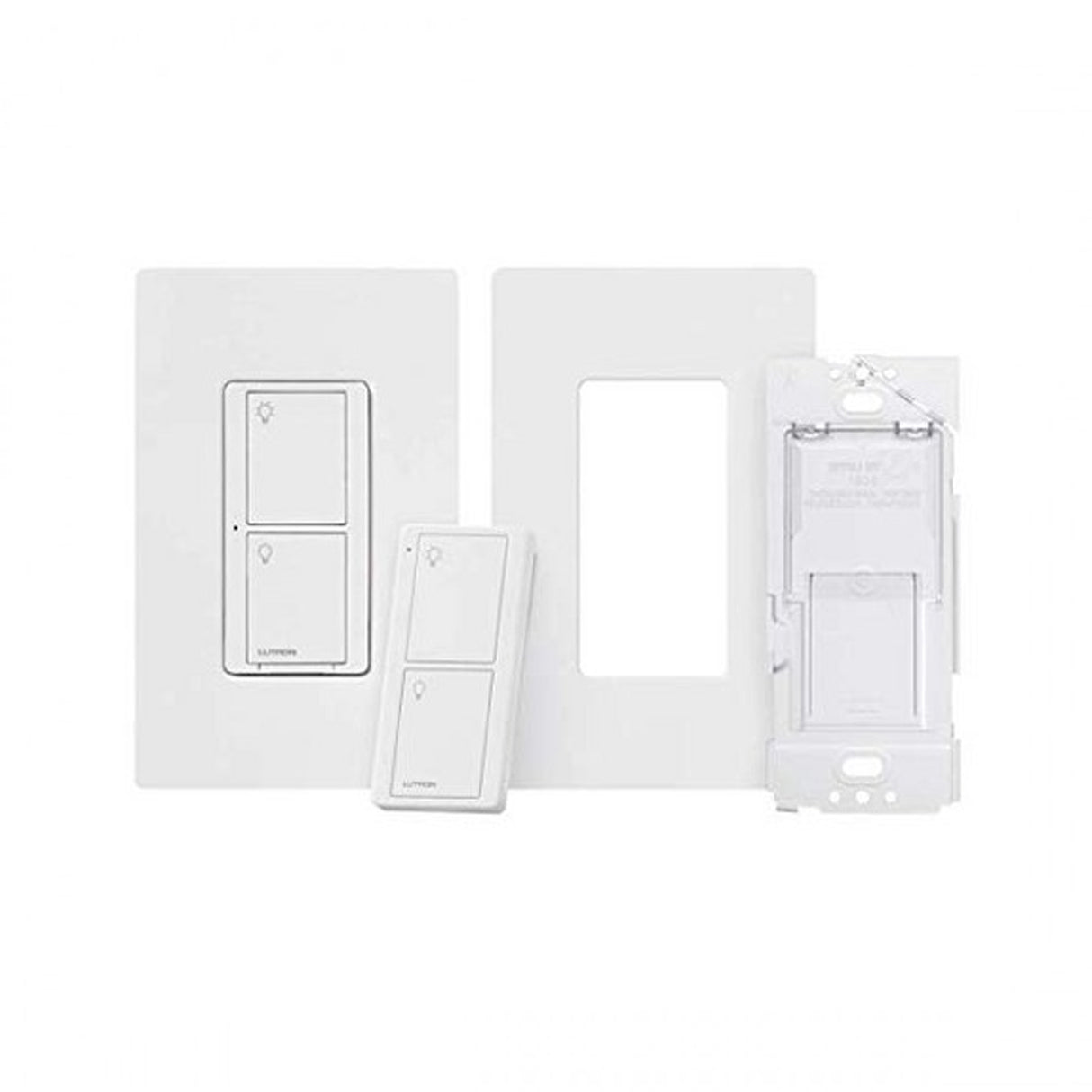 Lutron P-PKG1WS-WH, Caseta Switch 3-Way, White.