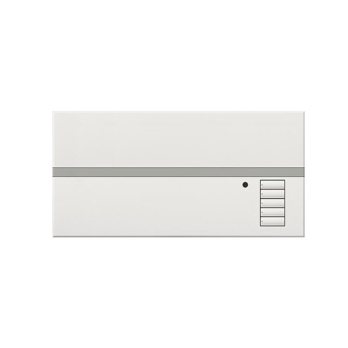 Lutron QSGRJ-4P-WH, Grafik Eye QS, 4-Zone Wireless Main Unit; 120 - 127/220 - 240 Volt AC, 16 Amp, White Color Matte Finish, Wall Box Mount