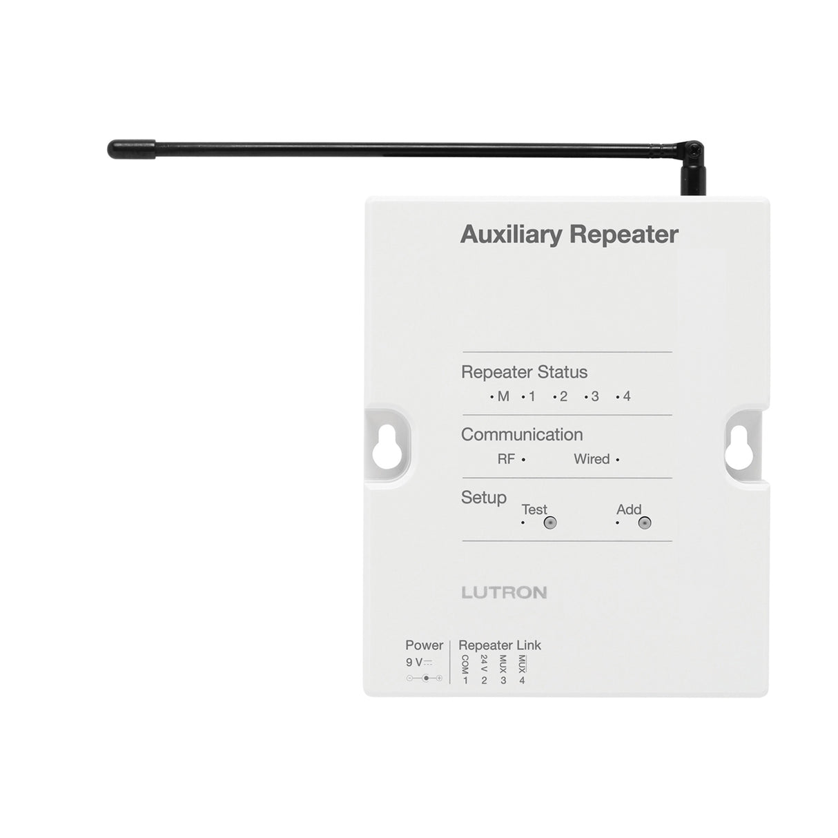Lutron RR-AUX-REP-WH, RadioRA2, Aux Repeater, White