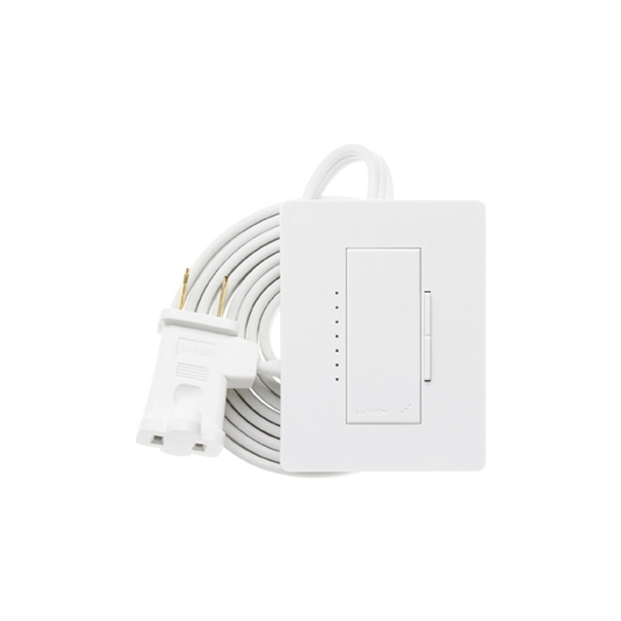 Lutron RRD-3-LD-SW, RadioRA2, Table Lamp Dimmer. 300 Watts. Incandescent & Magnetic Low Voltage