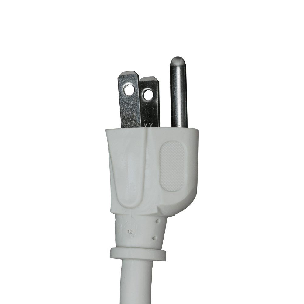 Uninex PS07U Power Strip 1.5 ft 14/3 AWG 6 Outlets HEAVY DUTY (White)