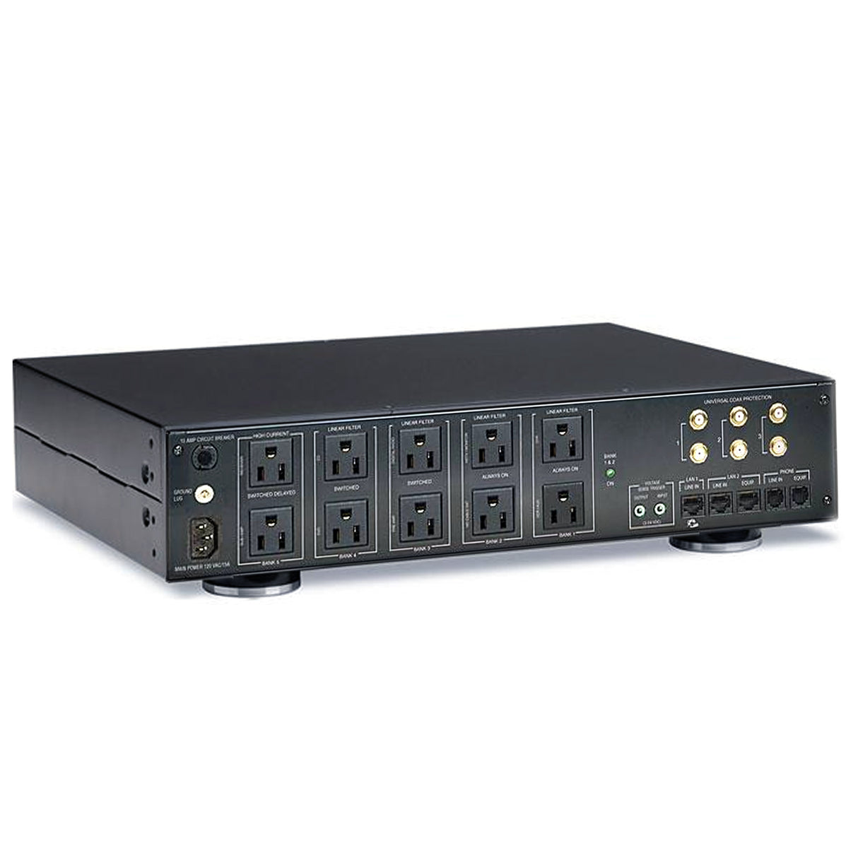 Panamax M5300-PM, Max 5400 Power Management w/ Voltage Regulation, 2RU, 11 Outlets