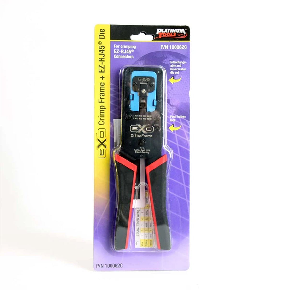 Platinum Tools 100062C, EXO Crimp Frame with EZ-RJ45