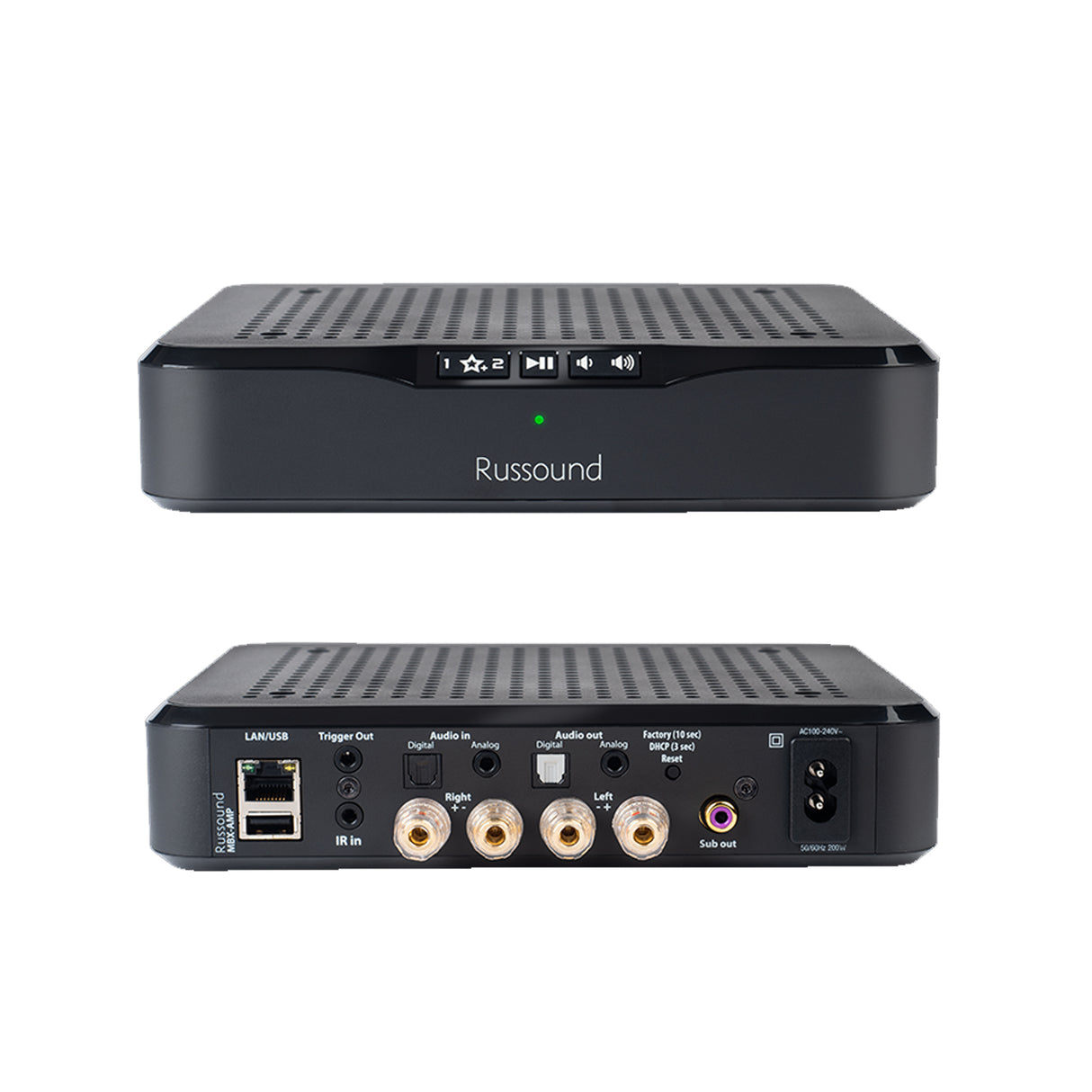 Russound MBX-AMP Streaming zone amplifier with Wi-Fi and Bluetooth