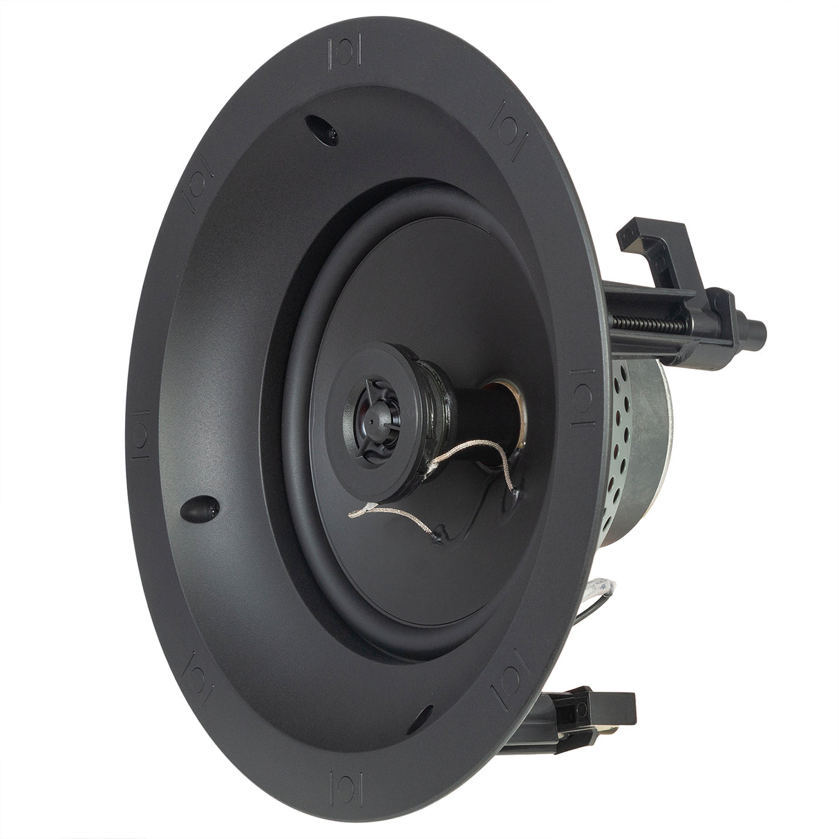 SpeakerCraft SC-PR-CRS6-ZERO-6, 6-1/2" (160mm) In-Ceiling Speaker, Polypropylene Cone, 100W 6-Pack