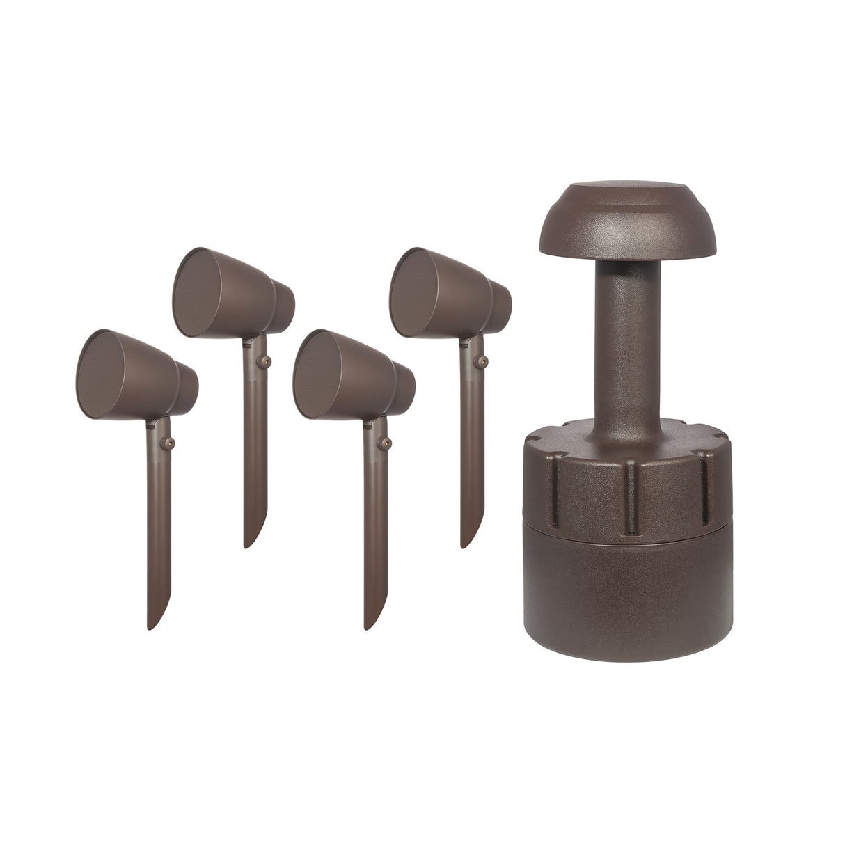 SpeakerCraft SC-TERR-4.1-BU 4" (100mm) All-Weather Outdoor Speaker Kit with 8in (200mm) Burial Subwoofer