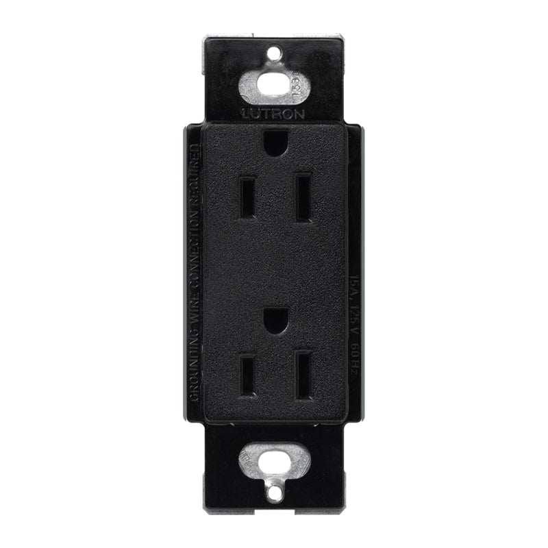 Lutron Claro SCRS-15-TR, 15A Tamper Resistant Receptacle.