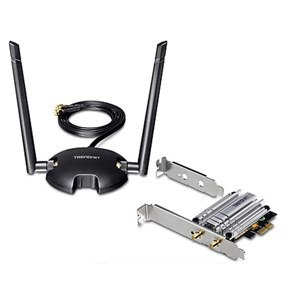 TRENDnet TEW-807ECH AC1200 High Power Wireless Dual Band PCIe Adapter