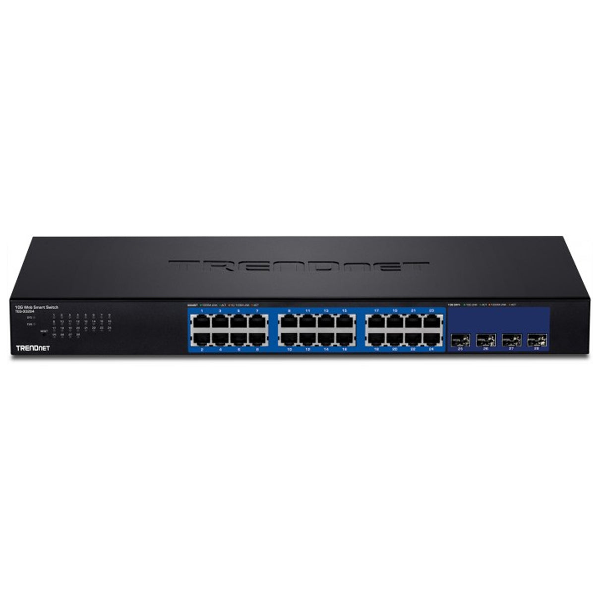 TRENDnet TEG-30284 24-port Gigabit Web Smart with 4 x 10G SFP+ slots