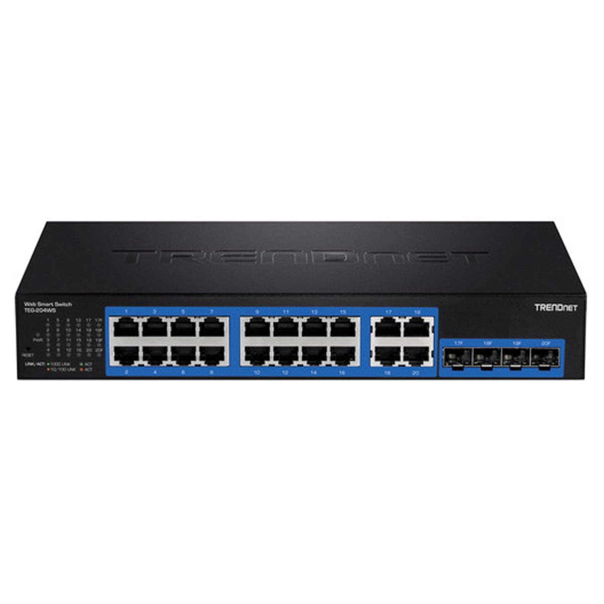 TRENDnet TEG-204WS 20-Port Gigabit Web Smart Switch