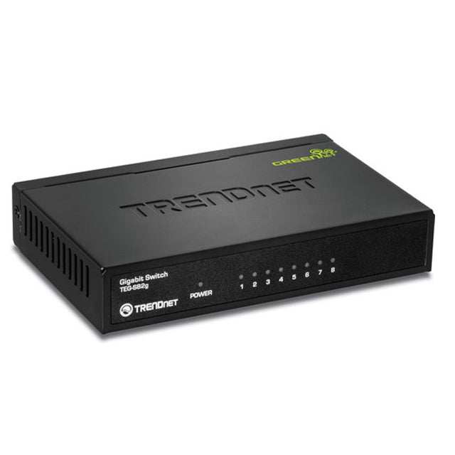 TRENDnet TEG-S82g 8-port Gigabit GREENnet Switch /w metal case