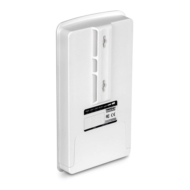 TRENDnet TEW-840APBO2K AC1200 High Power Outdoor PoE Preconfigured Point-to-Point Bridge Kit PoE Access Point (IPX6)