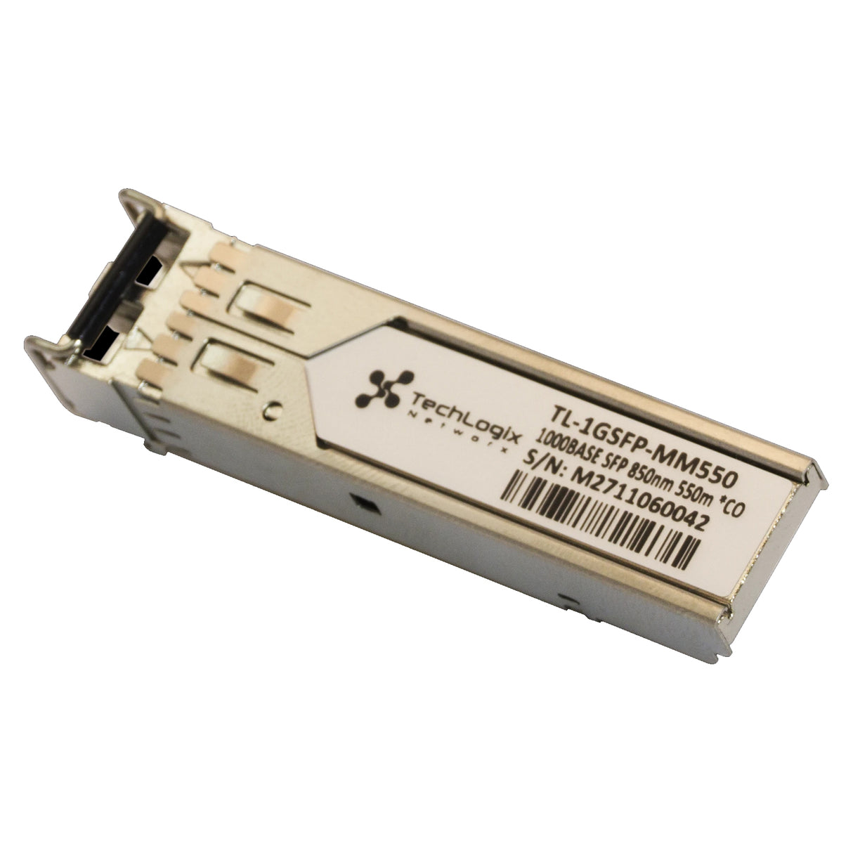 TechLogix TL-1GSFP-MM550, 1GBASE-SX SFP 850nm 550m DOM Transceiver -- Multimode Fiber
