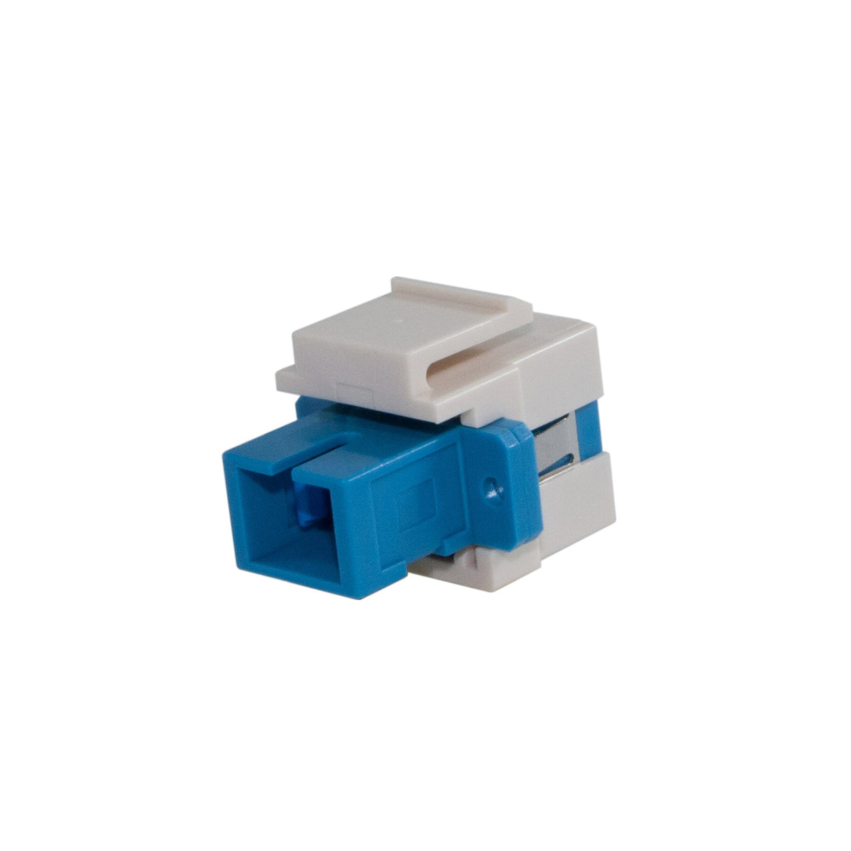 TechLogix S2S-KS-SCSC / Fiber optic keystone adapter simplex SC to SC OS2 (EACH)