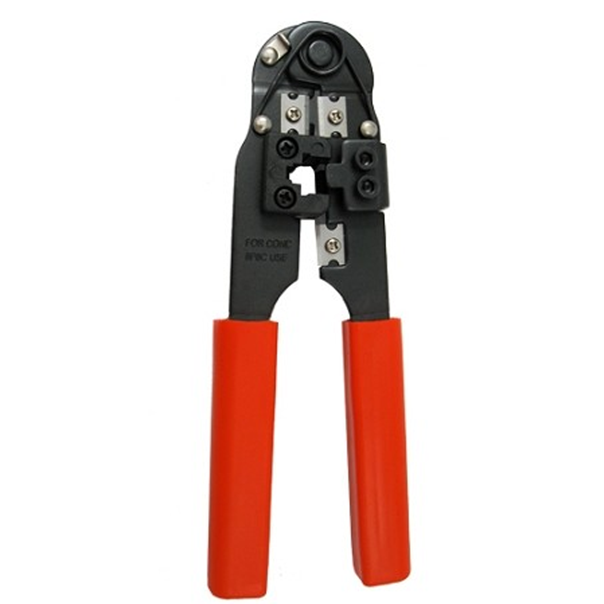 Vertical Cable (Crimp Tool For RJ45) Built-In Cutting-Stripping Blade