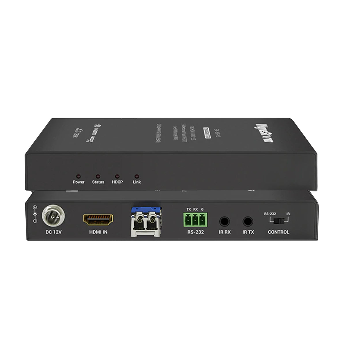 WyreStorm EXF-300-H2, HDMI Extender Fiber 4K@60Hz 4:4:4 (4K; 300m/984ft) Multi-Mode Fiber, HDCP 2.2 and RS-232 ove OM3 Multi-Mode Fiber and IR Bidiretional.