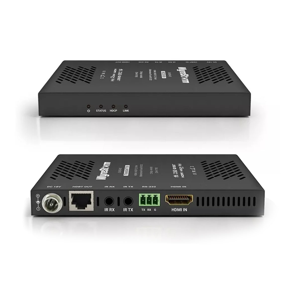 WyreStorm EX-70-H2 HDMI Extender 4K@60Hz 4:4:4 (4K; 70m/230ft / 1080p: 109m/328ft) HDBaseT HDCP 2.2 & 2-way PoH and IR Bidiretional.