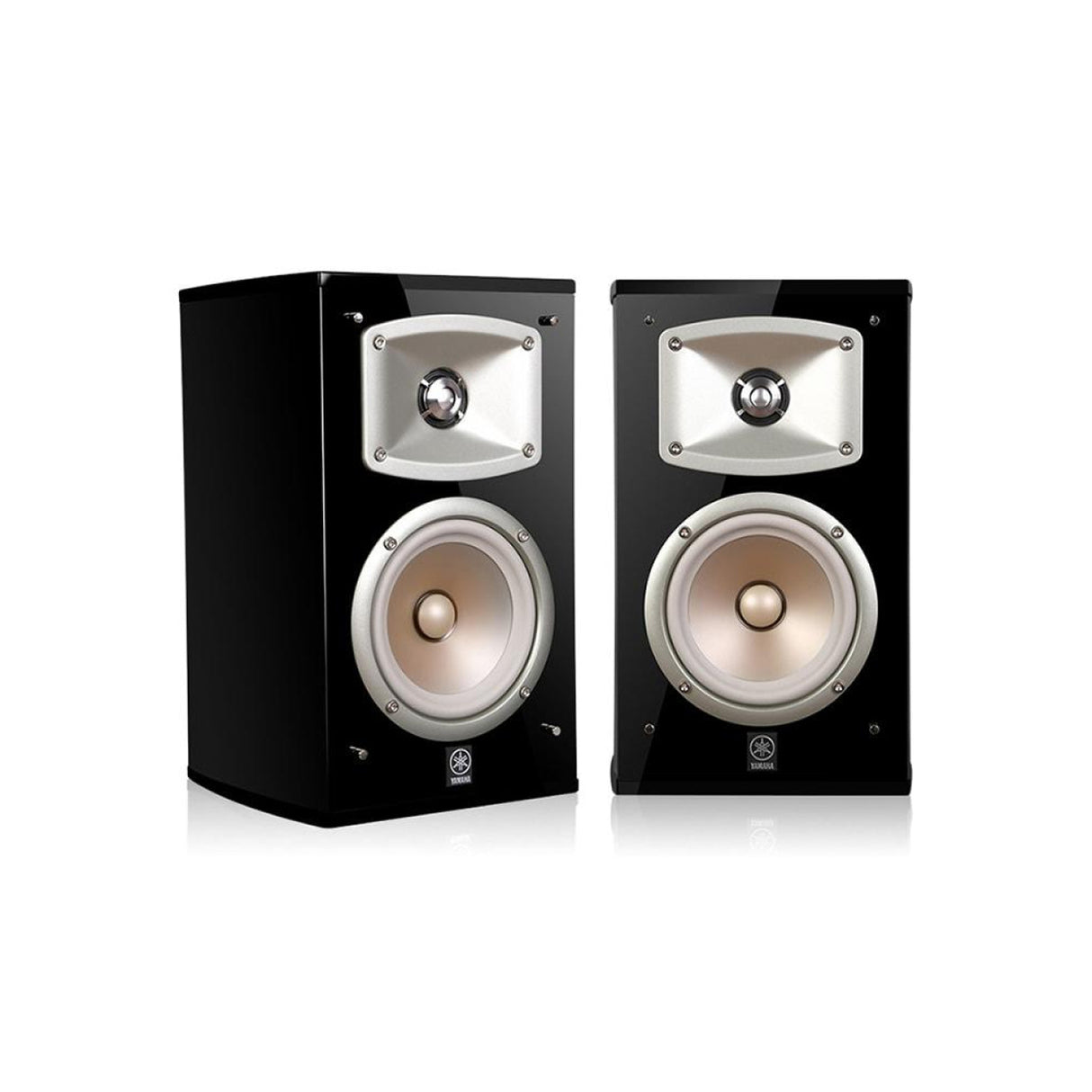 Yamaha NS-333, Book Shelf Speaker 5", Black (Pair).